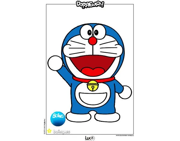 Dibujo de doraemon pintado por Nuria2000 en Dibujos.net el día 03 ... Dibujo de doraemon pintado por Nuria2000 en Dibujos.net el día 03 ...