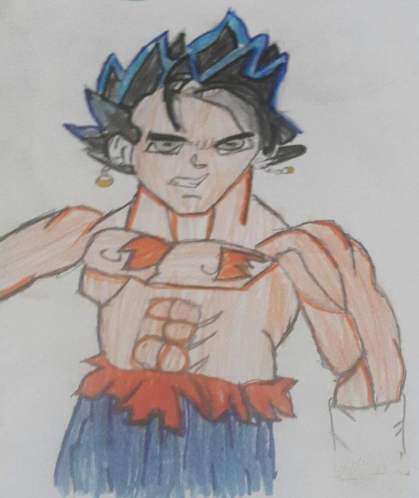 Mi primer dibujo de dragon ball z | DibujArte Amino