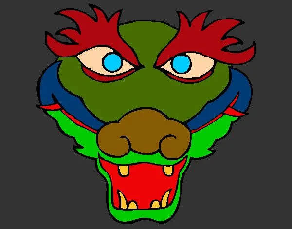 Dibujo de dragon chino pintado por Eriksaez9 en Dibujos.net el día ... Dibujo de dragon chino pintado por Eriksaez9 en Dibujos.net el día ...