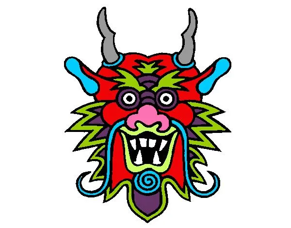 Dibujo de El dragón chino pintado por Lsa23 en Dibujos.net el día ... Dibujo de El dragón chino pintado por Lsa23 en Dibujos.net el día ...