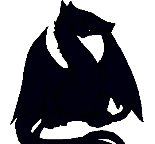 Dibujo de Dragón pintado por Sombra en Dibujos.net el día 26-01-11 ... Dibujo de Dragón pintado por Sombra en Dibujos.net el día 26-01-11 ...