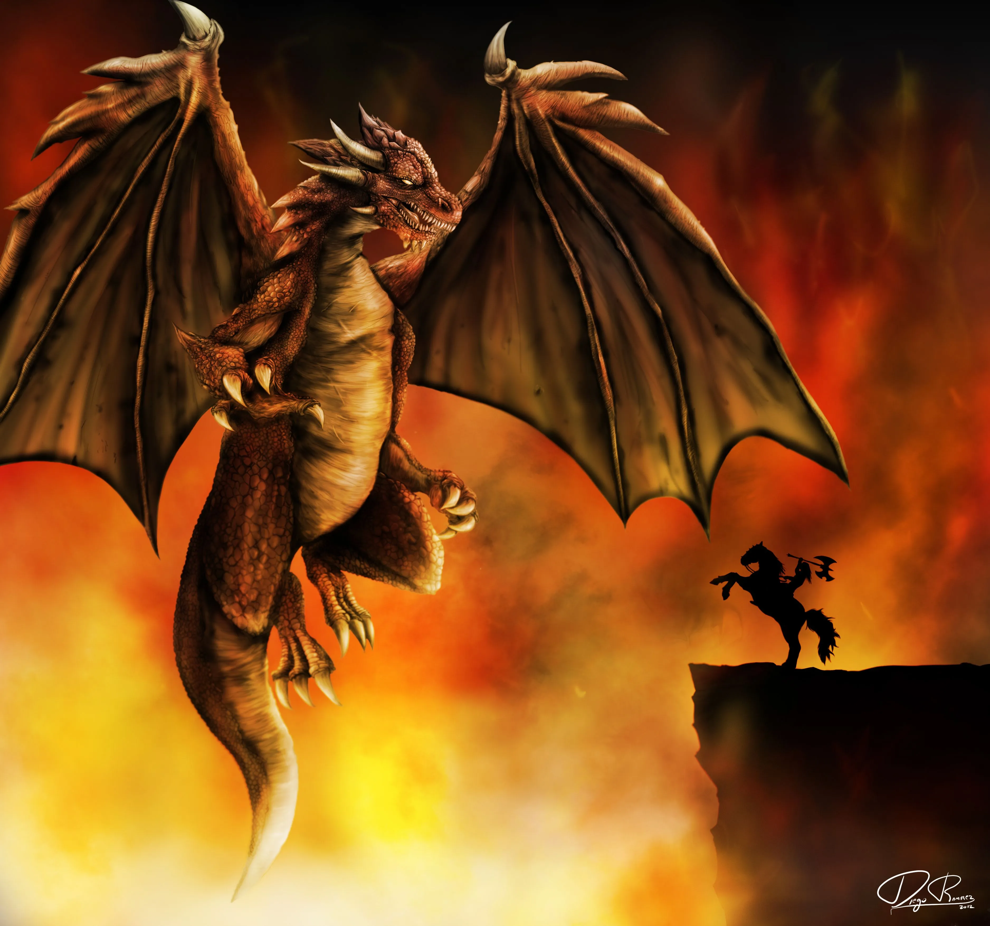 Dibujo Dragón (proceso) - Taringa!