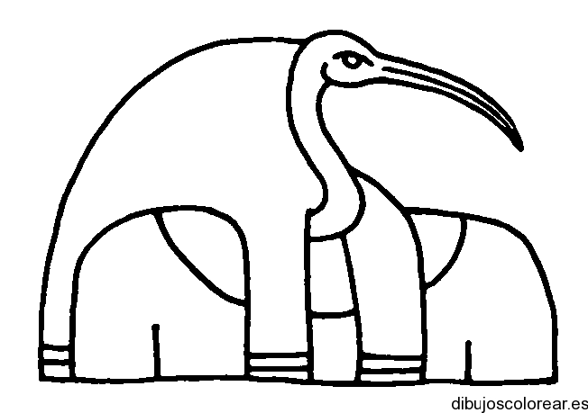 Dibujo egipcio | Dibujos para Colorear