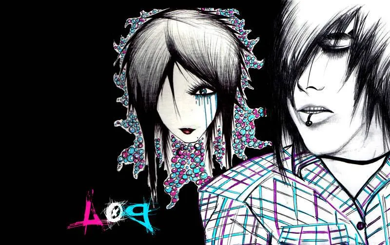 dibujo emo Luis Gonzalez - Artelista.com