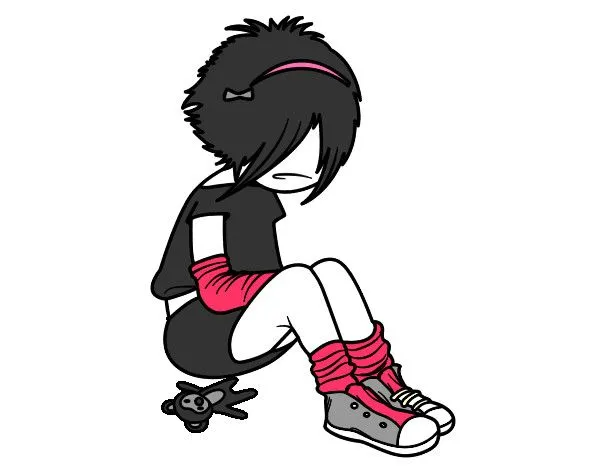 Dibujo de Emo 002 pintado por Cynder en Dibujos.net el día 23-03 ...