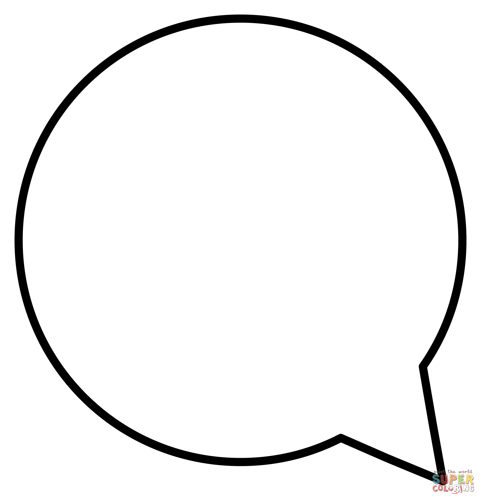 Dibujo de Emoji de globo de diálogo izquierdo para colorear | Dibujos para colorear imprimir gratis Dibujo de Emoji de globo de diálogo izquierdo para colorear | Dibujos para colorear imprimir gratis