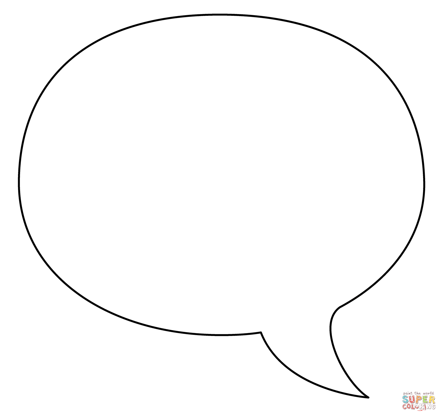 Dibujo de Emoji de globo de diálogo izquierdo para colorear | Dibujos para colorear imprimir gratis Dibujo de Emoji de globo de diálogo izquierdo para colorear | Dibujos para colorear imprimir gratis