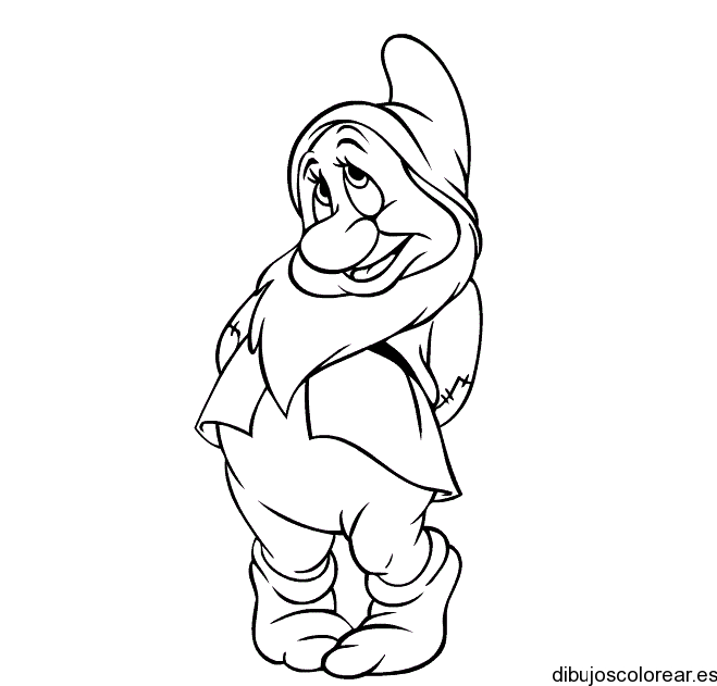ENANO dibujo PARA COLOREAR - Imagui