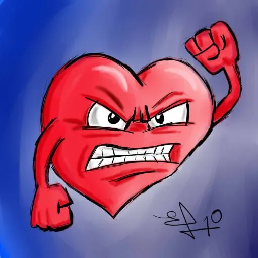 comics: Corazón enojado