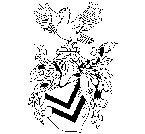 Dibujo de Escudo de armas y aguila para Colorear - Dibujos.net