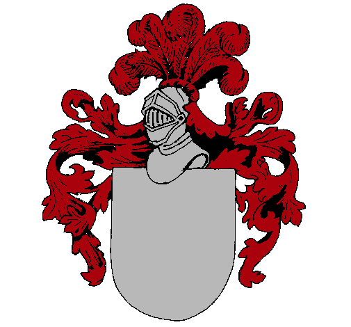 Dibujo de Escudo de armas y casco pintado por Cobra en Dibujos.net ...