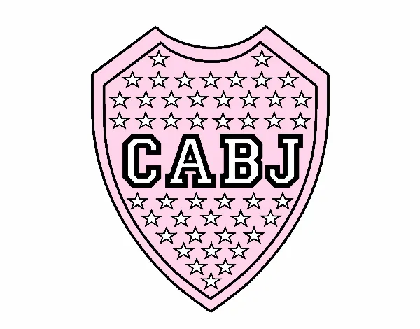 Dibujo de Escudo del Boca Juniors pintado por en Dibujos.net el ... Dibujo de Escudo del Boca Juniors pintado por en Dibujos.net el ...