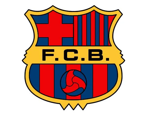 Dibujo de Escudo del F.C. Barcelona pintado por Antonio634 en ...