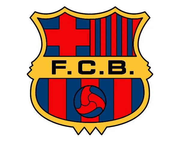 Dibujo de Escudo del F.C. Barcelona pintado por Antonio634 en ... Dibujo de Escudo del F.C. Barcelona pintado por Antonio634 en ...