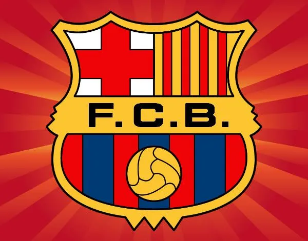 Dibujo de Escudo del F.C. Barcelona pintado por Federico1 en ... Dibujo de Escudo del F.C. Barcelona pintado por Federico1 en ...
