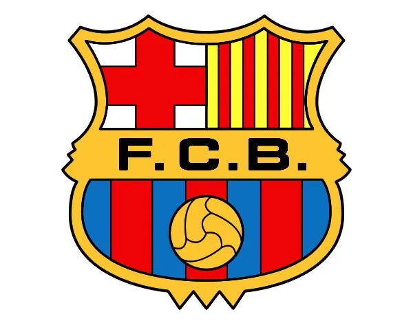 Dibujo de Escudo del F.C. Barcelona pintado por Felicaso en ...
