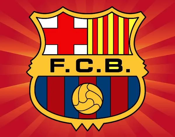 Dibujo de Escudo del F.C. Barcelona pintado por Sofiangy en ... Dibujo de Escudo del F.C. Barcelona pintado por Sofiangy en ...