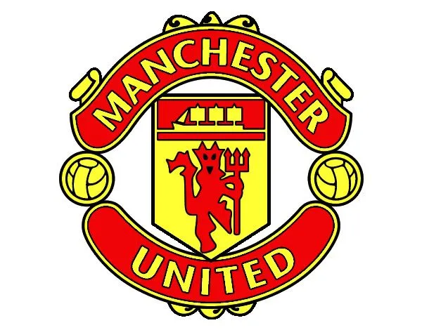 Dibujo de Escudo del Manchester United pintado por Carlyguay en ...