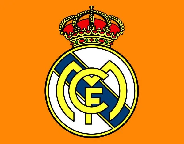 Dibujo de Escudo del Real Madrid C.F. pintado por Crisaba en ... Dibujo de Escudo del Real Madrid C.F. pintado por Crisaba en ...