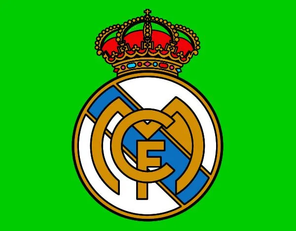 Dibujo de Escudo del Real Madrid C.F. pintado por Josedavi en ... Dibujo de Escudo del Real Madrid C.F. pintado por Josedavi en ...