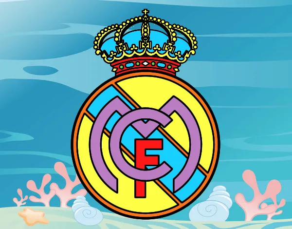 Dibujo de Escudo del Real Madrid C.F. pintado por Joseja1964 en ...