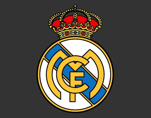 Dibujo de escudo del real madrid pintado por Alba1000 en Dibujos ...