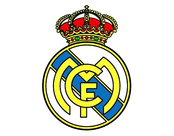 Dibujo de escudo real madrid pintado por Zaray en Dibujos.net el ... Dibujo de escudo real madrid pintado por Zaray en Dibujos.net el ...