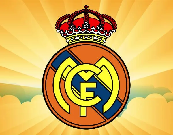 Dibujo de escudo real madrid siendo raro pintado por Carmencia en ... Dibujo de escudo real madrid siendo raro pintado por Carmencia en ...