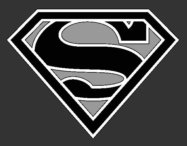 Dibujo de Escudo de Superman pintado por Charito en Dibujos.net el ... Dibujo de Escudo de Superman pintado por Charito en Dibujos.net el ...