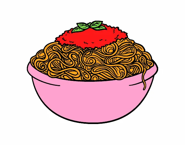 Dibujo de Espaguetis pintado por en Dibujos.net el día 29-04-15 a ...