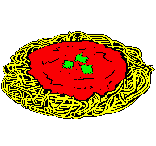 Dibujo de Espaguetis con queso pintado por Holaspaquit en Dibujos ...