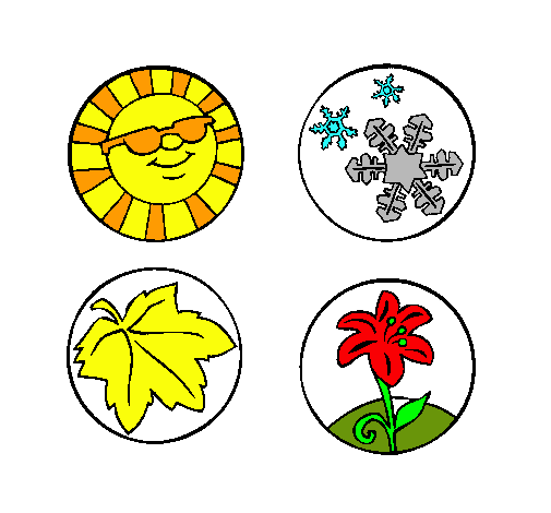 Dibujo de Estaciones del año pintado por Melanny en Dibujos.net el ...