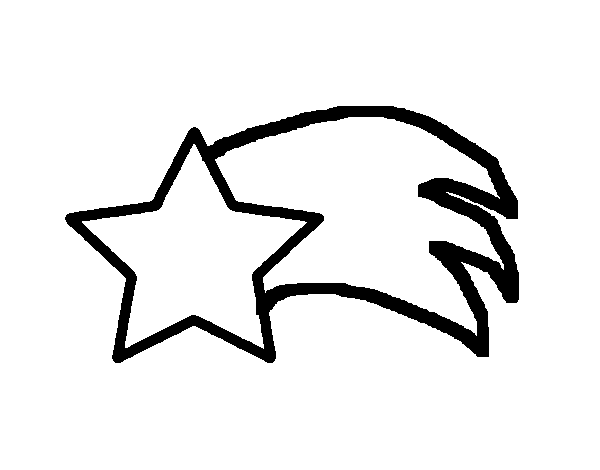 Dibujo de Estrella de Belén para Colorear - Dibujos.net Dibujo de Estrella de Belén para Colorear - Dibujos.net