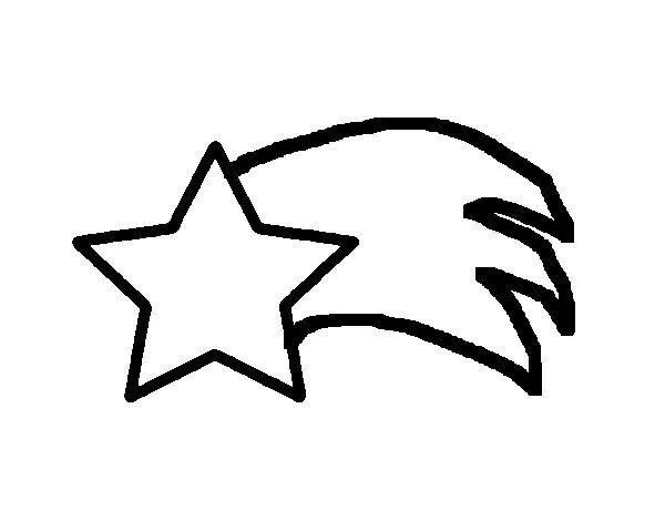 Dibujo de Estrella de Belén para Colorear - Dibujos.net Dibujo de Estrella de Belén para Colorear - Dibujos.net