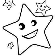 de estrella - Dibujos para Pintar y Colorear - Dibujos infantiles para ...