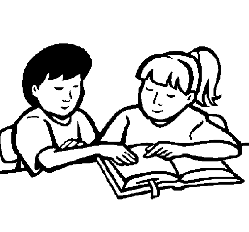 Dibujo de Estudiantes para Colorear - Dibujos.net Dibujo de Estudiantes para Colorear - Dibujos.net