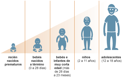 Dibujos para colorear sobre las etapas del desarrollo humano - Imagui