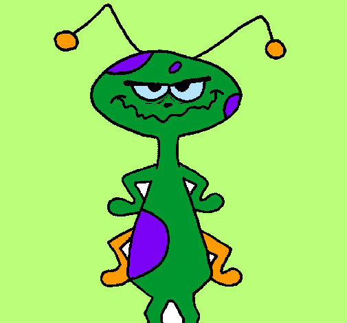 Dibujo de Extraterrestre pintado por Moyis1972 en Dibujos.net el ... Dibujo de Extraterrestre pintado por Moyis1972 en Dibujos.net el ...