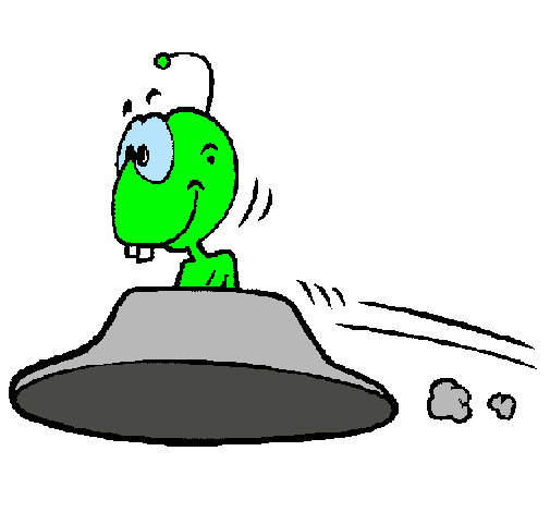 Dibujo de Extraterrestre volando pintado por Davichin en Dibujos ...