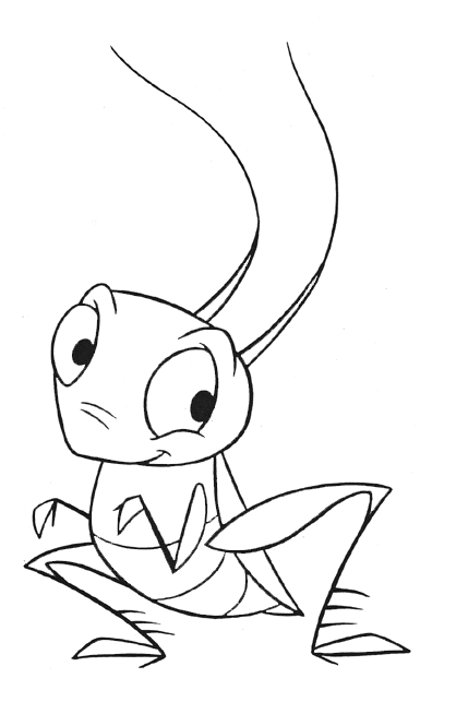 Dibujo facil saltamontes - Imagui