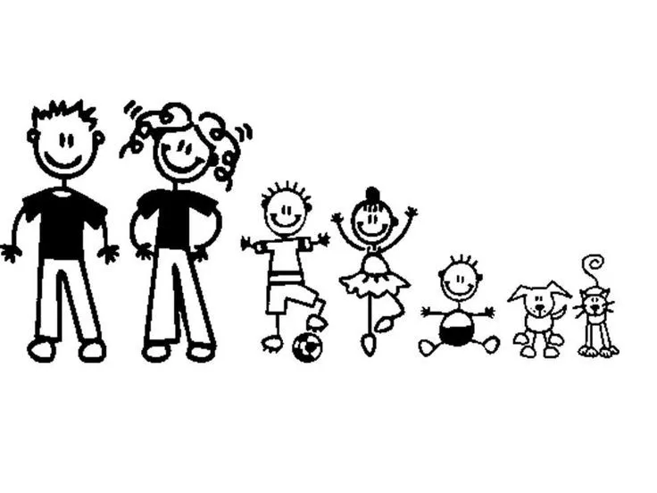 dibujo familia auto - Buscar con Google | Proyectos que intentar ...