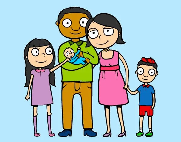 Dibujo de Mi familia pintado por Bau28 en Dibujos.net el día 30-12 ...