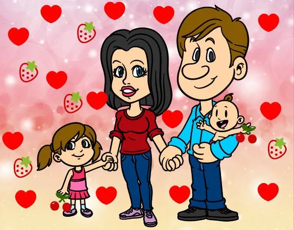 Dibujo de familia pintado por Bibymendez en Dibujos.net el día 12 ... Dibujo de familia pintado por Bibymendez en Dibujos.net el día 12 ...