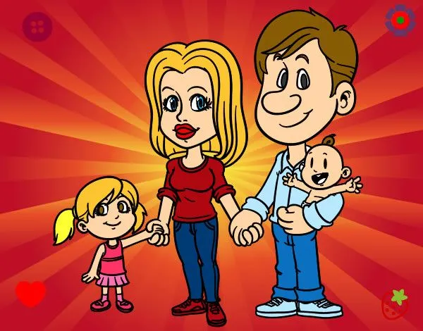 Dibujo de Familia pintado por Nekane123 en Dibujos.net el día 31 ...
