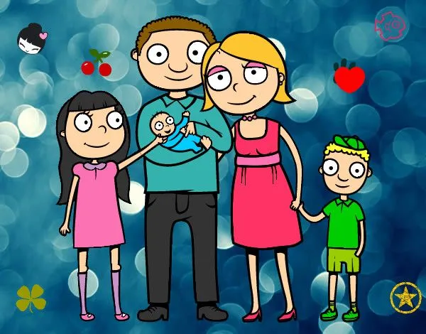 Caricaturas familia unida - Imagui