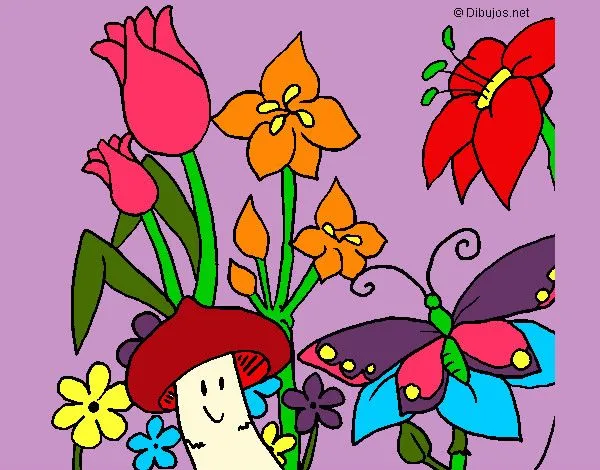 Dibujo de fauna y flora pintado por Soca2000 en Dibujos.net el día ... Dibujo de fauna y flora pintado por Soca2000 en Dibujos.net el día ...