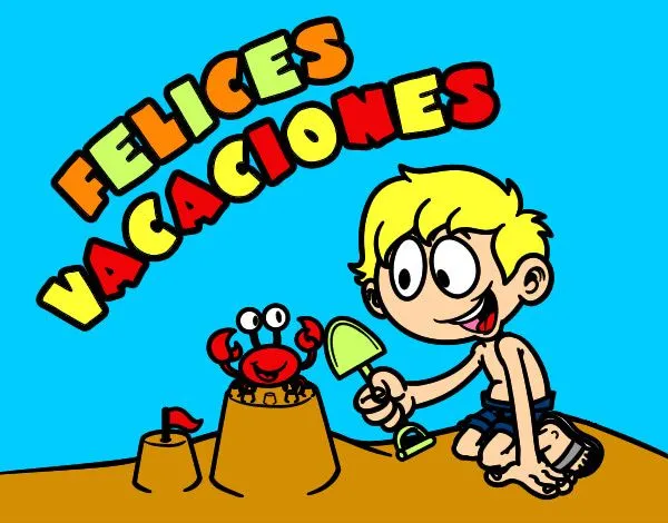 Dibujo de Felices vacaciones pintado por Lisalex-21 en Dibujos.net ...