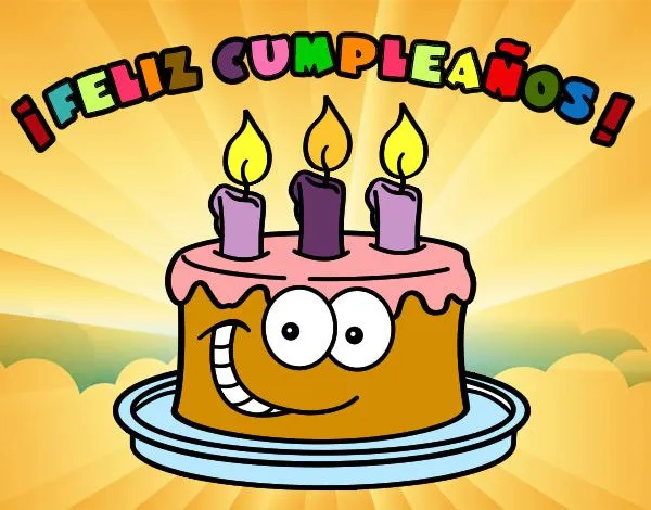 Dibujo de Feliz cumpleaños pintado por Albaluisle en Dibujos.net ... Dibujo de Feliz cumpleaños pintado por Albaluisle en Dibujos.net ...