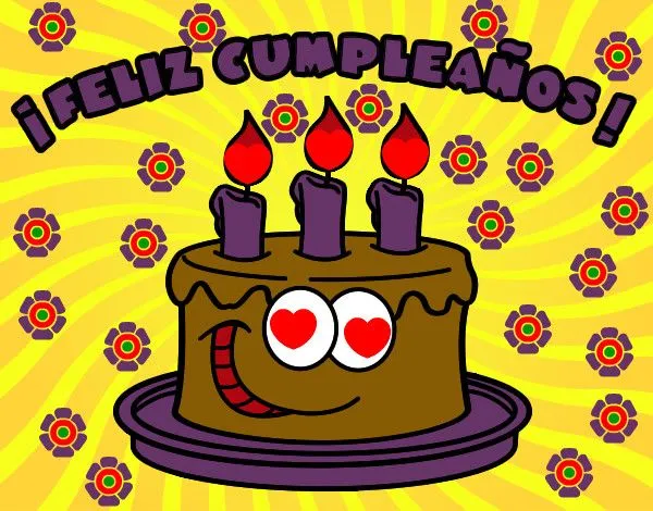 Dibujo de Feliz cumpleaños pintado por Gem206 en Dibujos.net el ... Dibujo de Feliz cumpleaños pintado por Gem206 en Dibujos.net el ...