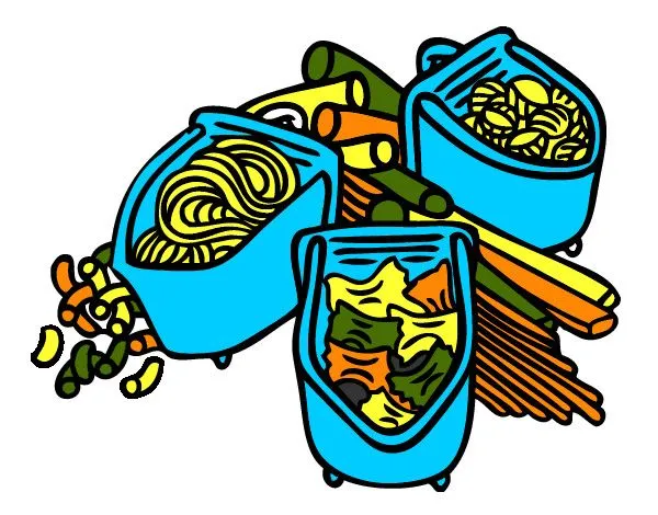 Dibujo de fideos pintado por Sabru en Dibujos.net el día 01-09-12 ...